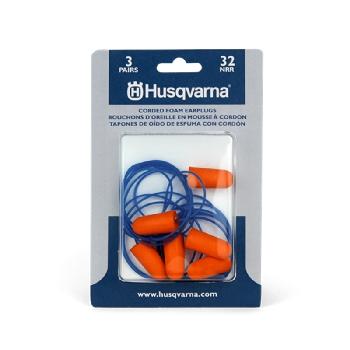 Husqvarna Corded Ear Plugs -3 PACK